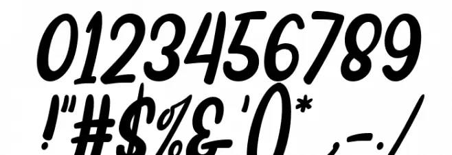 Thankfulness Italic Font OTHER CHARS