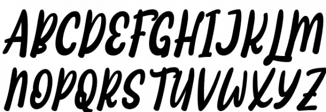 Thankfulness Italic Шрифта ВЕРХНИЙ
