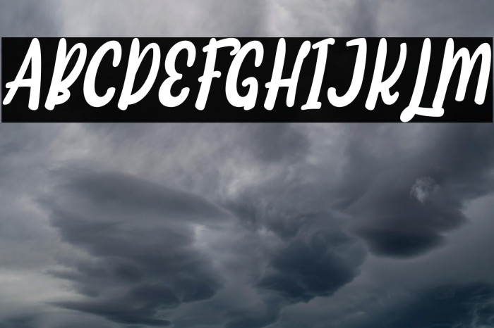 Thankfulness Italic Example 3