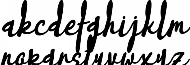Thankfulness Italic Caratteri MINUSCOLO