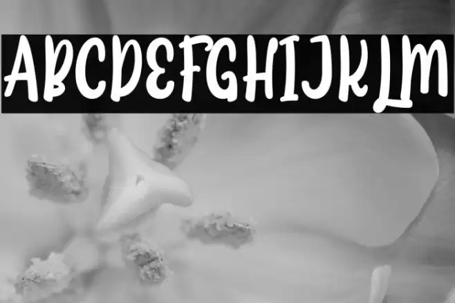 Thankfulness Font examples