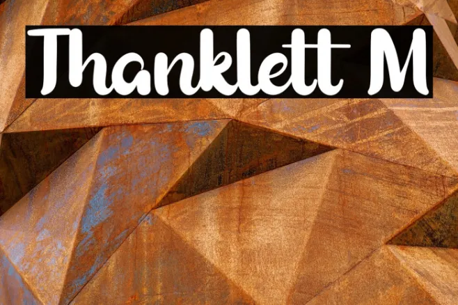 Thanklett M Example 2
