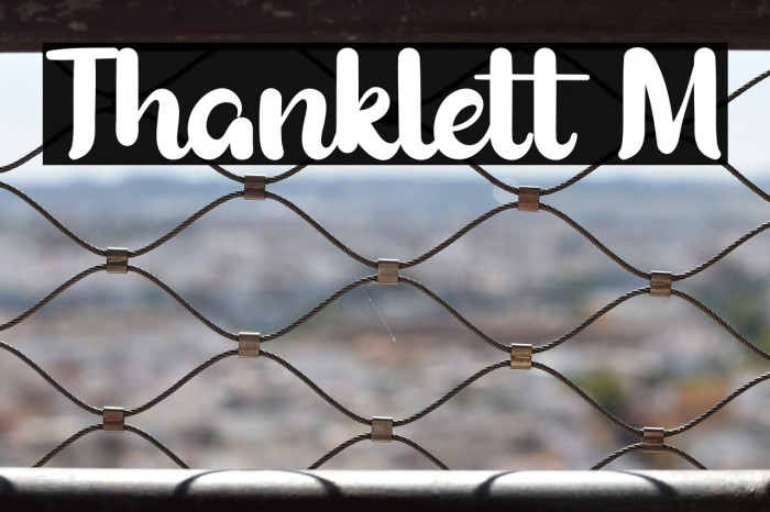 Thanklett M Example 3