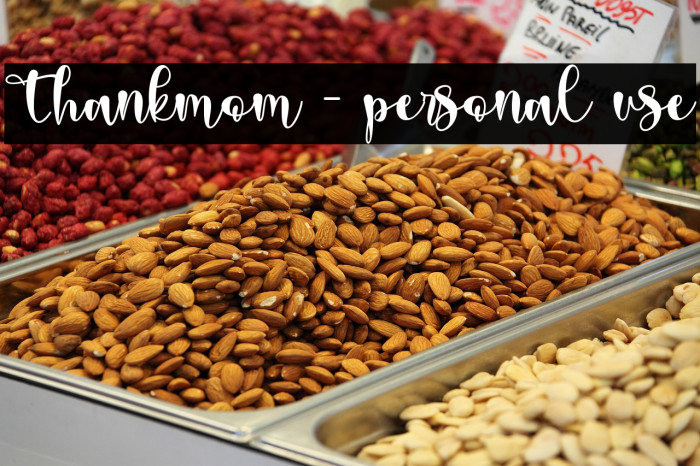 Thankmom - personal use Example 2