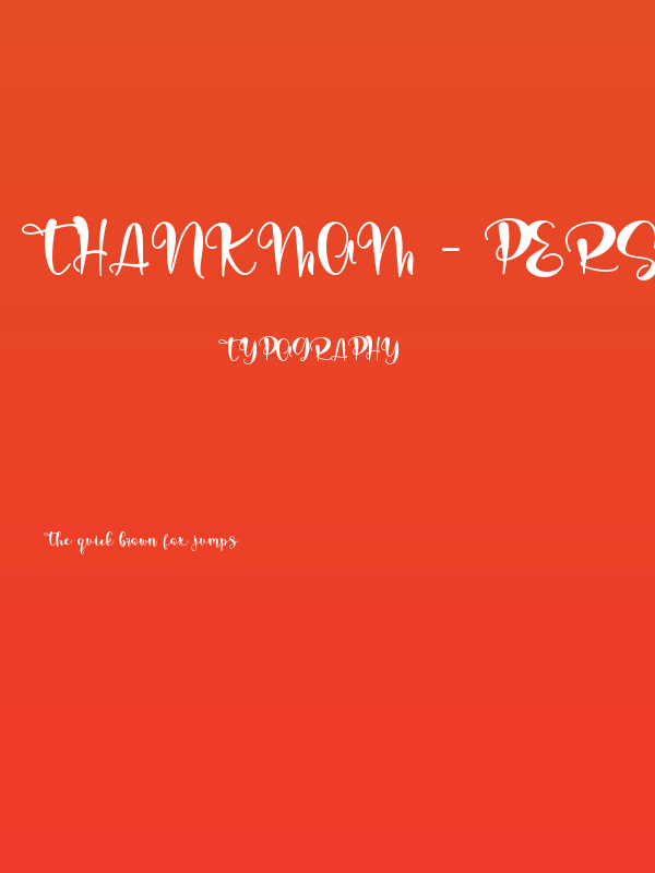 Thankmom - personal use Poster