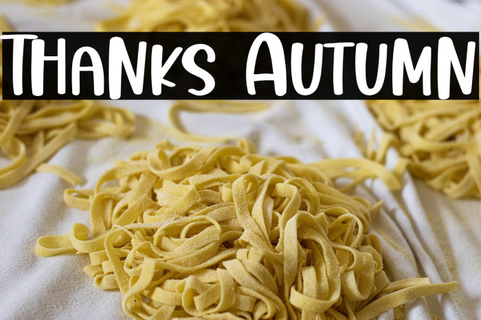 Thanks Autumn Example 2