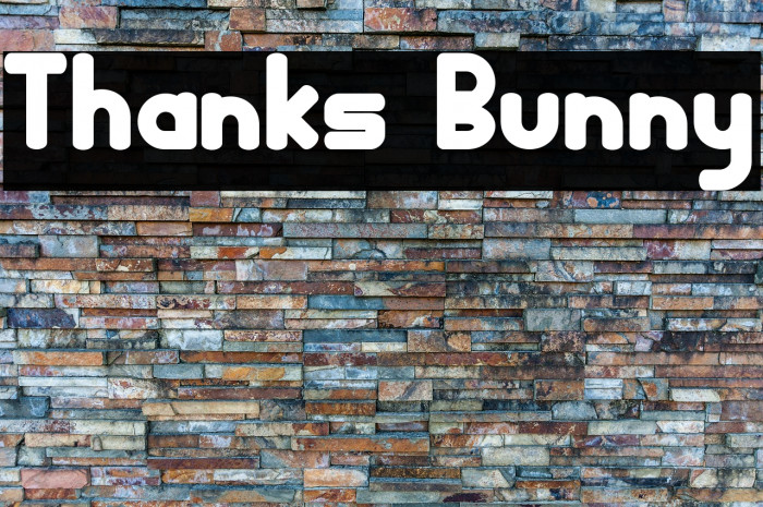 Thanks Bunny Example 3