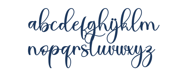 Thanks Christmas - Personal Use Lowercase