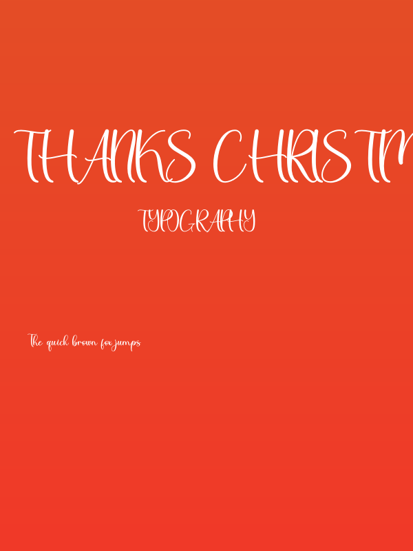 Thanks Christmas - Personal Use Poster