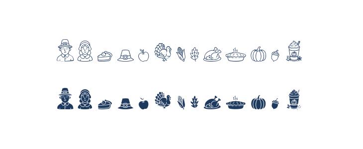 Thanks For Fall Lowercase