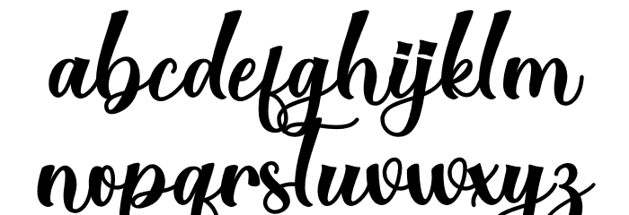 Thanks Valentine - Personal Use Font LOWERCASE