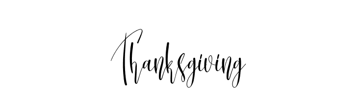 Thanksgiving  नि: शुल्क फ़ॉन्ट्स डाउनलोड