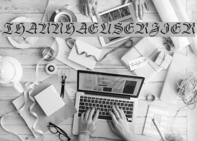 ThannhaeuserZier Schriftart examples
