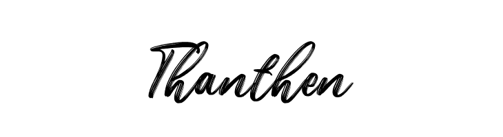 Thanthen  font caratteri gratis