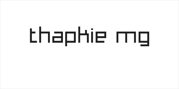 Thapkie MG Logo