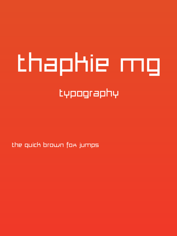 Thapkie MG Poster