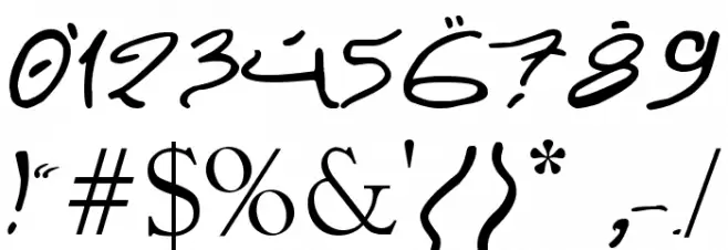 Thart_Geo_Arab Шрифта ДРУГИЕ символов