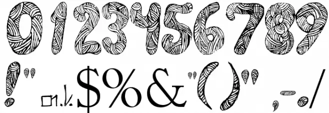 Thart_Ts_Geo Font OTHER CHARS