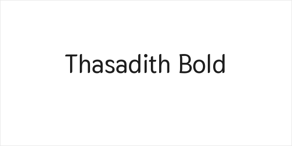 Thasadith Bold Logo