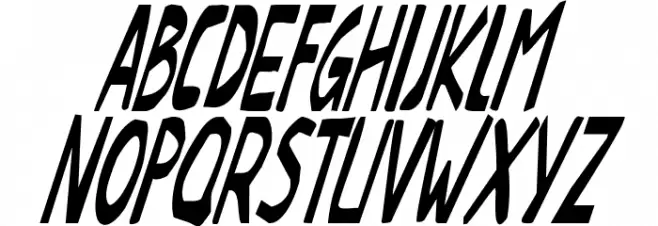 That Little Piggy Italic फ़ॉन्ट अपरकेस