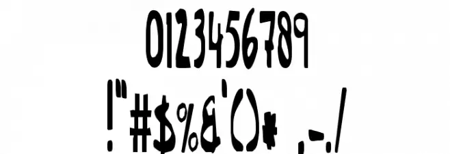 That Little Piggy Font OTHER CHARS