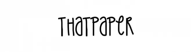 ThatPaper  font caratteri gratis
