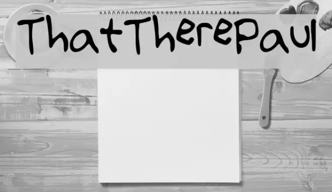 That_There_Paul Font examples