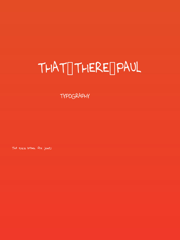 That_There_Paul Poster