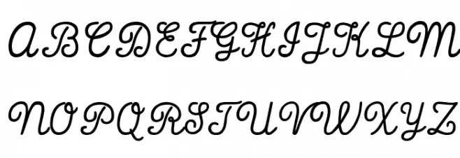 That's Font Folks! Italic خط أحرف كبيرة
