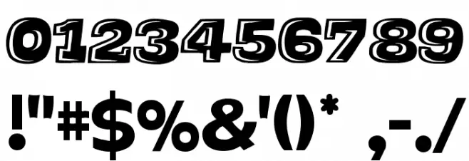 Thats Super Font Alte caractere