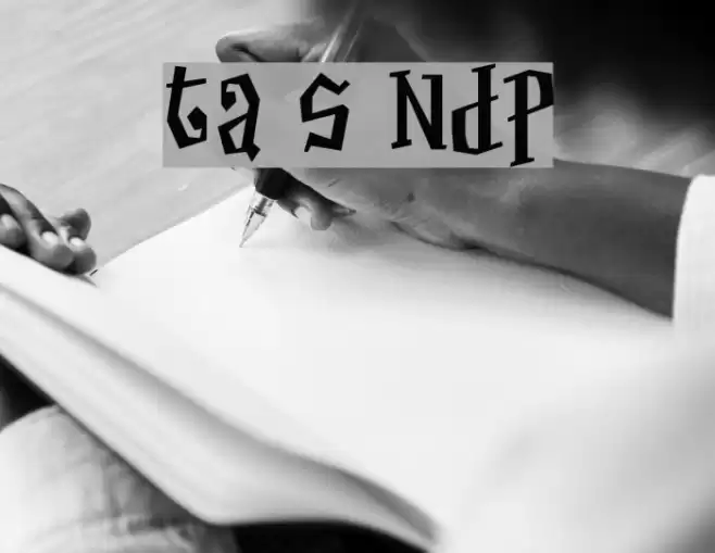 Thayer Street NDP Шрифта examples