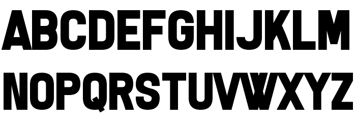 The 27 Club Font LOWERCASE