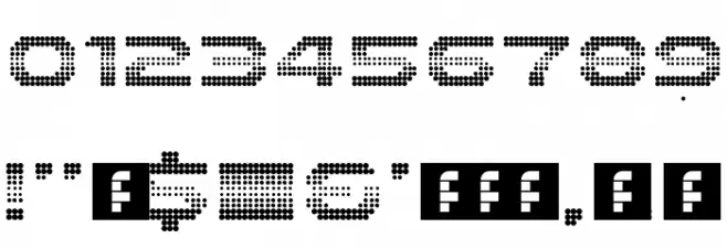 The 2K12 Regular Font OTHER CHARS