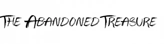The Abandoned Treasure  font caratteri gratis