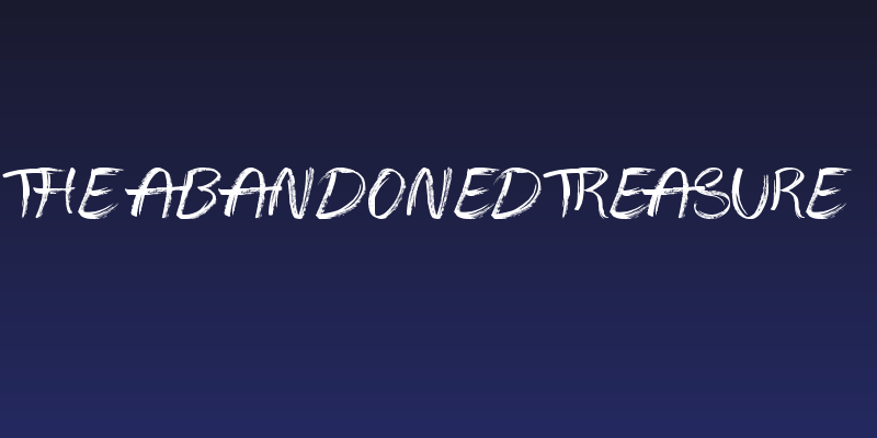 The Abandoned Treasure Social Header