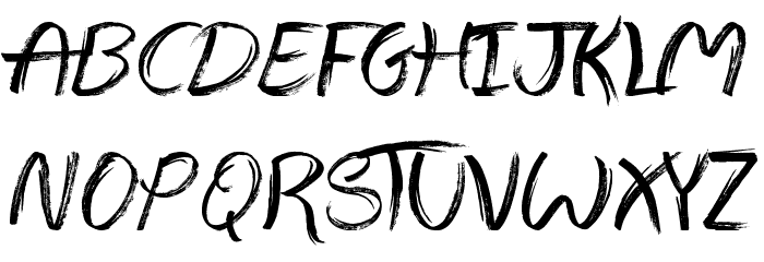 The Abandoned Treasure Font LOWERCASE