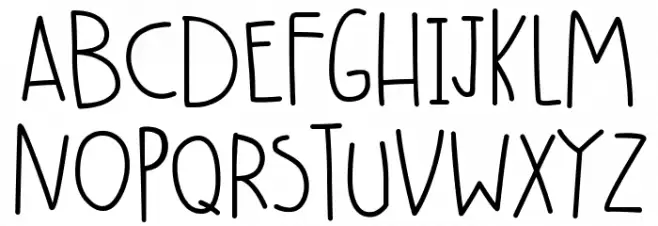 The Abems Demo फ़ॉन्ट लोअरकेस