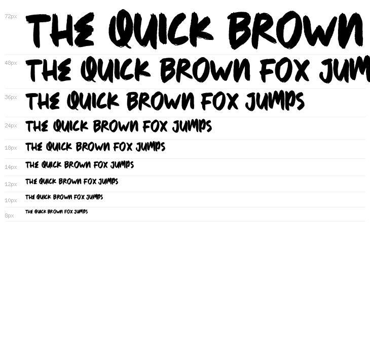 The Absolute Brush Waterfall