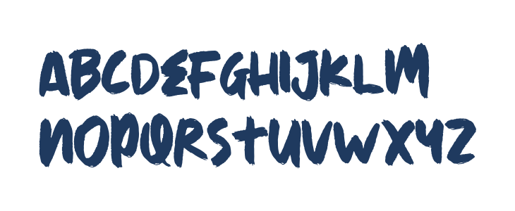 The Absolute Brush Lowercase