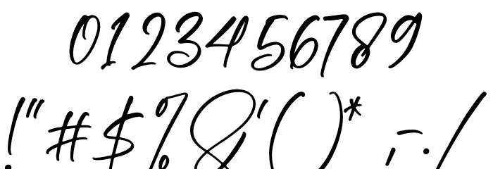 The Adams Font OTHER CHARS