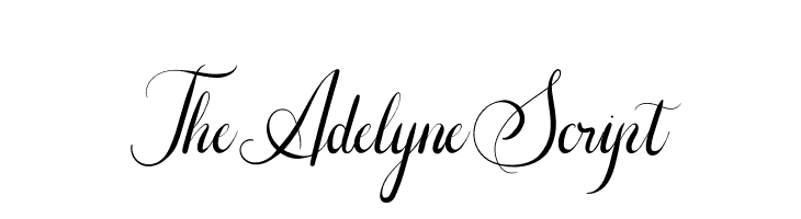 The Adelyne Script  baixar fontes gratis