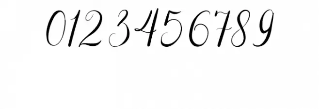 The Adelyne Script Font OTHER CHARS