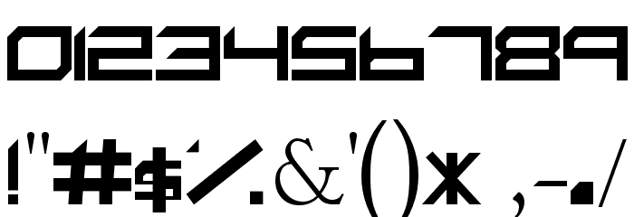 The Adroit Font OTHER CHARS