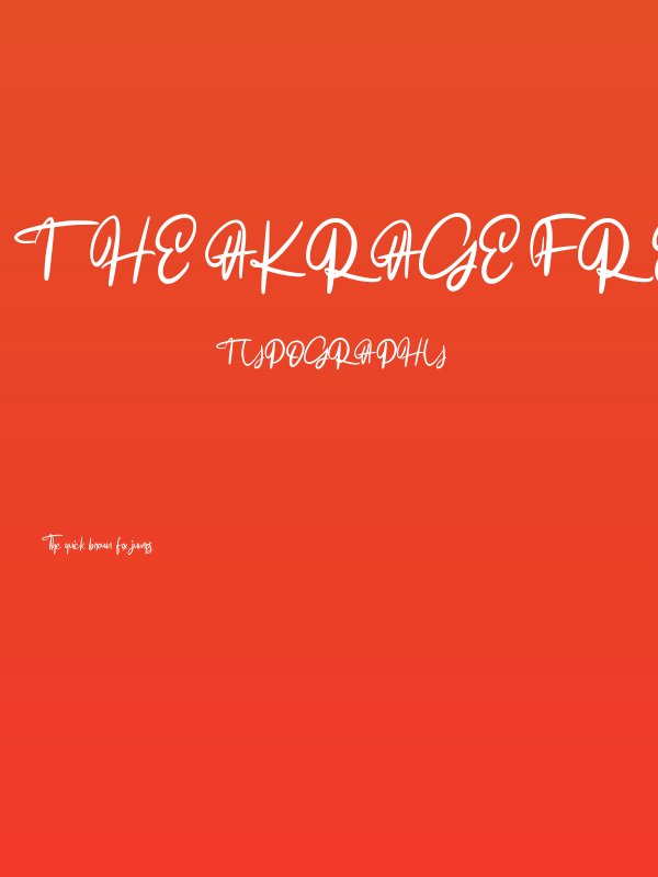 The Akrage FREE Poster