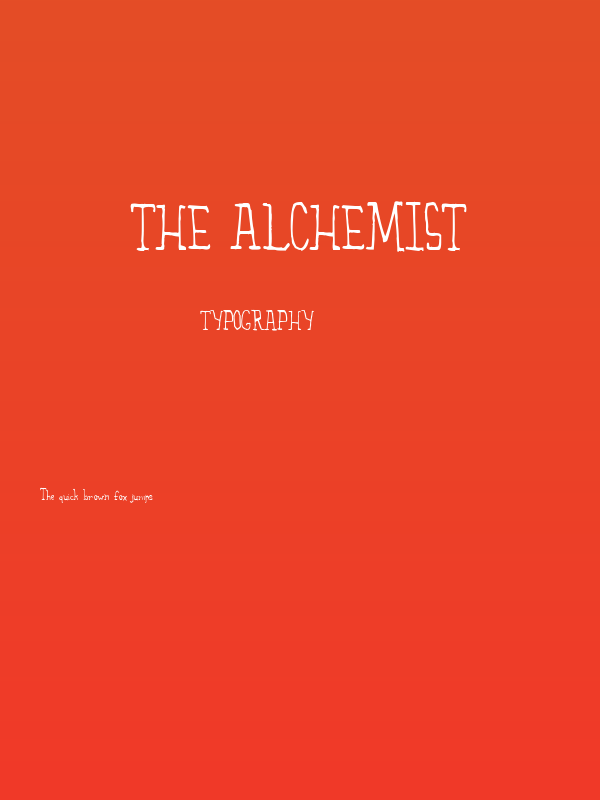 The Alchemist Poster