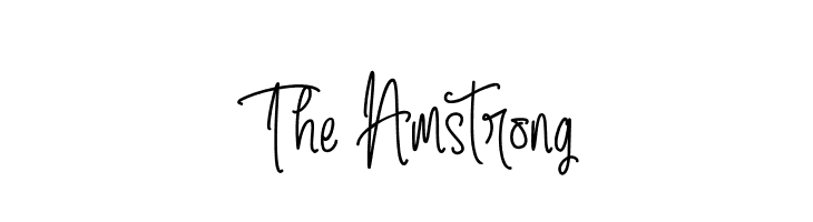 The Amstrong  नि: शुल्क फ़ॉन्ट्स डाउनलोड