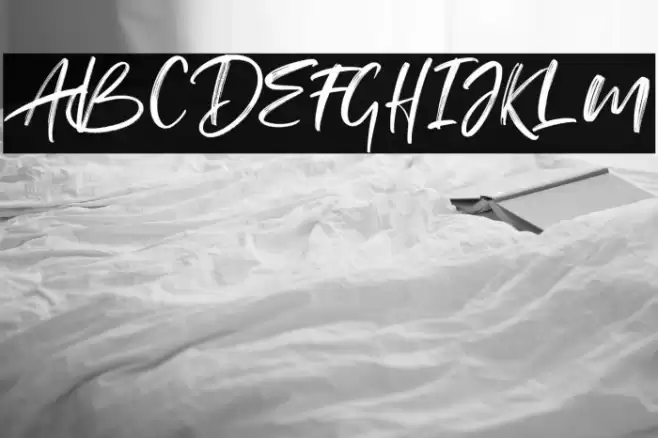 The Andallass Font examples