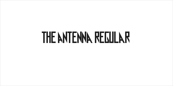 The Antenna Regular Logo