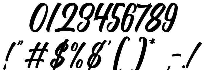 The Anthelope Font OTHER CHARS