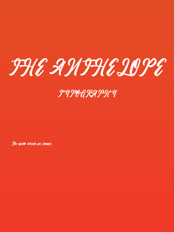 The Anthelope Poster